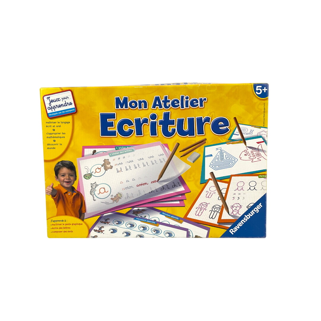 Mon atelier écriture- Édition 2008 Très bon état -  reconditionné disponible sur Label Emmaüs